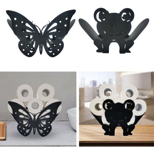 Toilet Roll Holder Free Standing Bathroom Accessories Home Indoor Storage