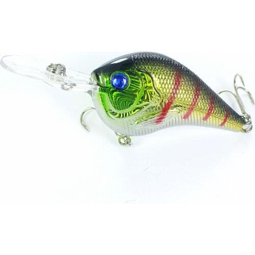 KKWEZVA 1 pc 9.5CM 11.2G brand fishing lures hooks VIB crankbaits Deep swim hard bait artificial baits minnow fishing wobbler