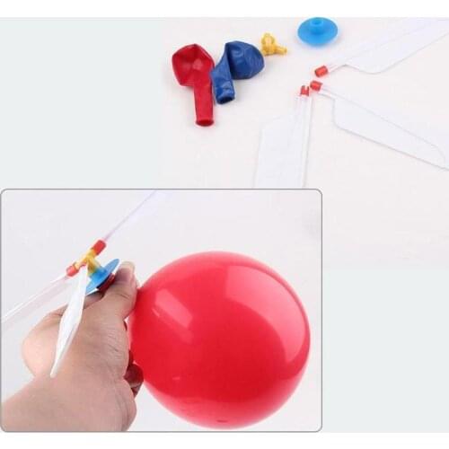 Classic Balloon Helicopter Sound Balloon Helicopter UFO Kids Child Children Play Flying Toy Ball Outdoor Fun Sports Toy Gift