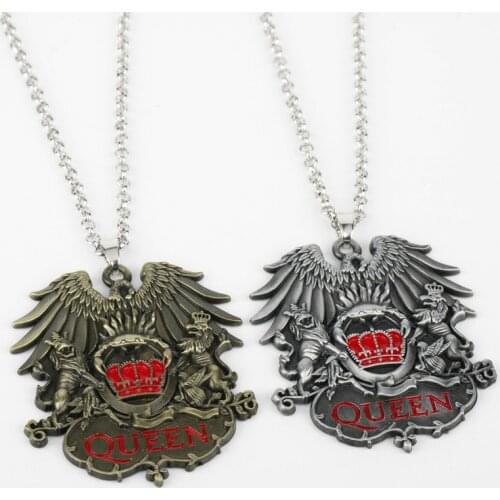 Punk Rock Band-Queen Keychain Antique Metal Fans Key Ring Holder Car Bag Chaveiro Key Chain Pendant Men Jewelry