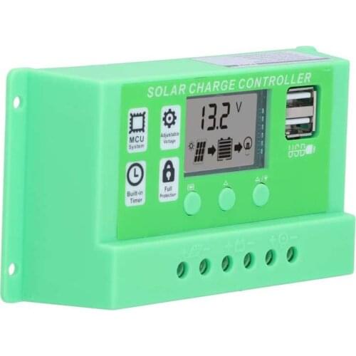 Solar Charge Controller Multiple Protection Functions Improve System Efficiency Solar Panel Battery Controller for Households