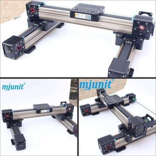 Mjunit MJ60 High Quality Aluminum Square Belt Driven Linear working area XY linear stage for 3d printer