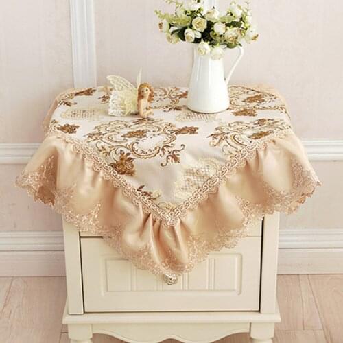 Household Multifunctional Lace Universal Cover Towel Bedside Table Dust-proof Cloth Air-conditioning Dust Cover Household Items