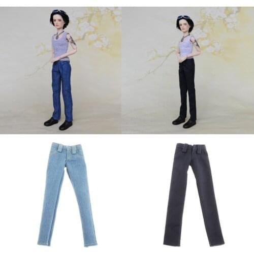 Fashion Handmade Doll Elastic Bottoms Pants Trousers for Clothes Outfits for