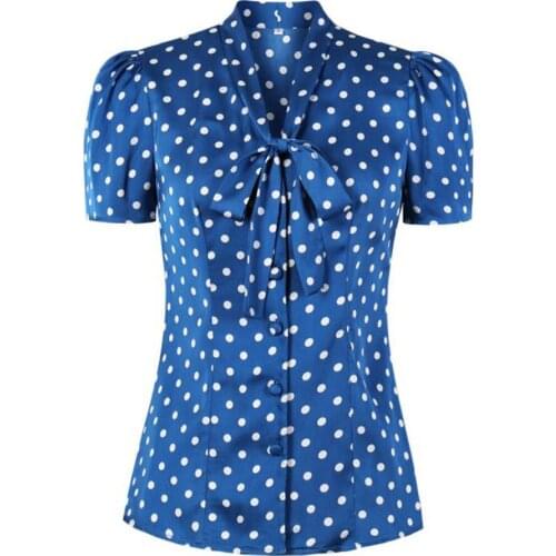 NUFASLOS Polka Dot Blouses