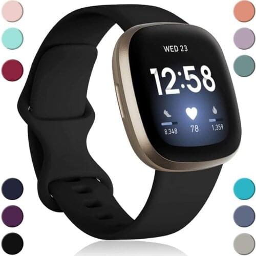 Strap For Fitbit Versa 3 Luxury Bracelet Strap For Fitbit Sense Classic Fashion Strap Wristbands Accessory Wristbands Accessory
