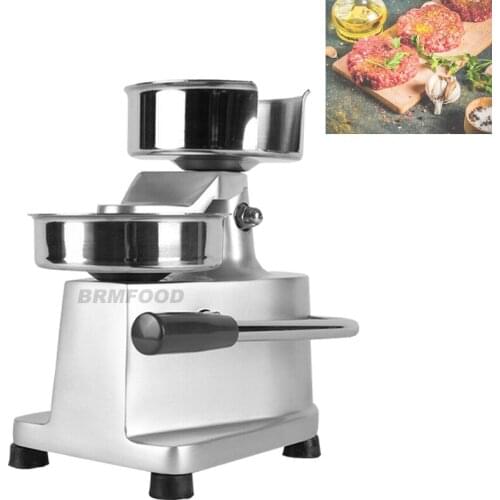 Manual Hamburger Press Forming Burger Patty Meat Shaping Stainless Steel Hamburguesas Machine Household Commercial