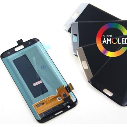 SUPER AMOLED for SAMSUNG Galaxy s7 edge G935 G935F LCD Display Digitizer Touch Screen Tools