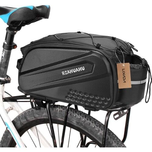 Lixada Bicycle Bags 14L Large Capacity Waterproof Cycling Bag Mountain Bike Saddle Rack Trunk Bags Luggage Carrier Bike Bag