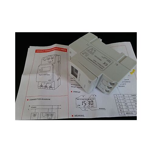 Hi Quality DC AC 220V 240V Power Programmable Timer Time Relay CE Certification