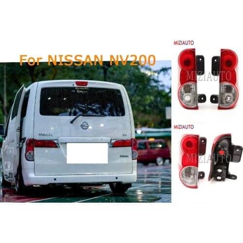 Rear Brake Light For NISSAN NV200 Tail Light 26550-JX00A 26555-JX31A Rear Tail Light Brake Lamp No Bulb Rear Fog Lights