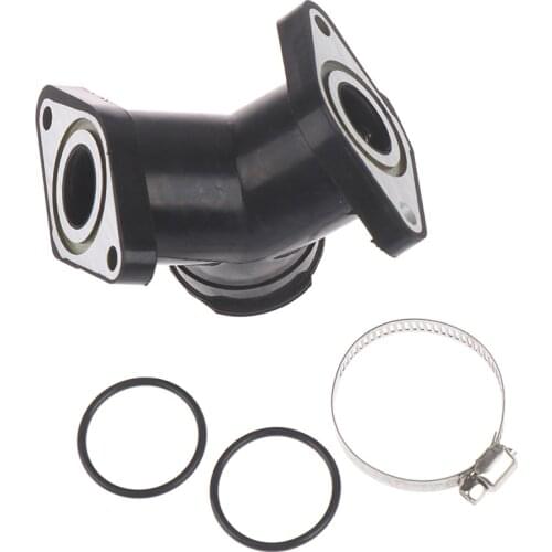 1PC Black XV250 O-Ring Carburetor Interface Pad Plastic Intake Outlet Manifold
