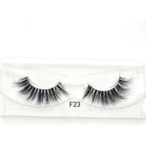 10 style Mink Eyelashes Invisible Band Lashes Natural 3D Mink False Eyelash Full Strip Transparent band Eyelashes extension F23