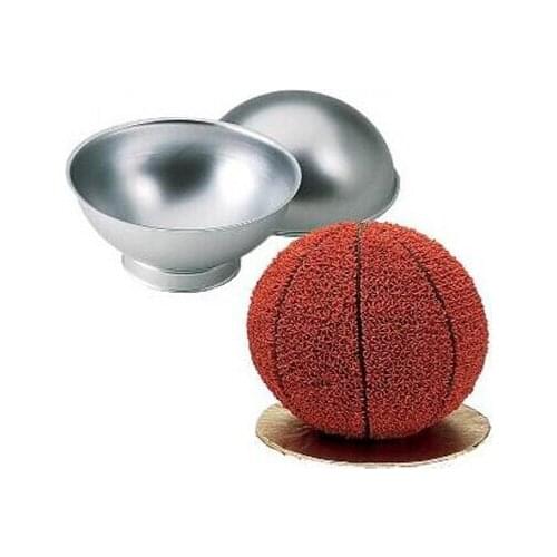 6 inches Round Ball Shape Lovely Cartoon aluminum metal cake mold pan Candy decoration from DIY Cake Tool