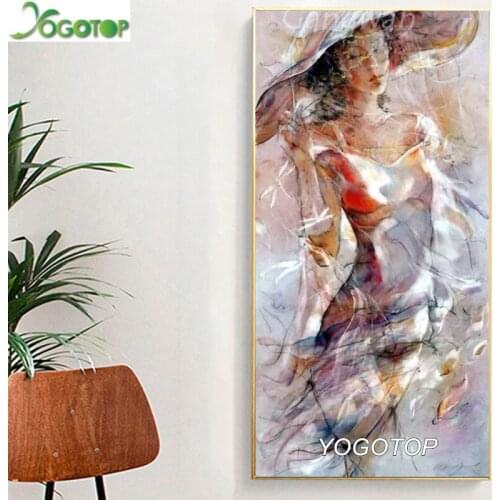 DIY 5D Diamond Painting abstract sexy women Embroidery large corridor Decoration Full Square Round Rhinestone Mosaic YY2675