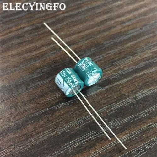 10pcs 150uF 25V150UF SAMXON GK Series 8x7mm Low Impedance High ripple current Aluminum Electrolytic capacitor