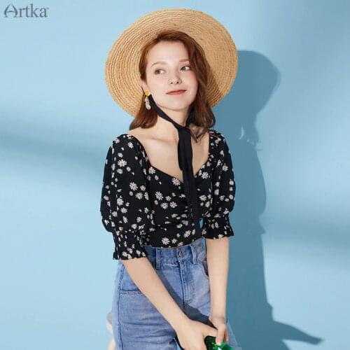Artka Gray Blouses