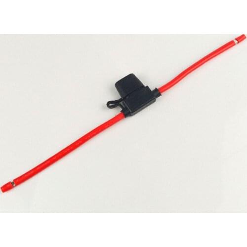 Medium size automobile waterproof fuse box refitted large fuse socket Mini fuse holder with wire