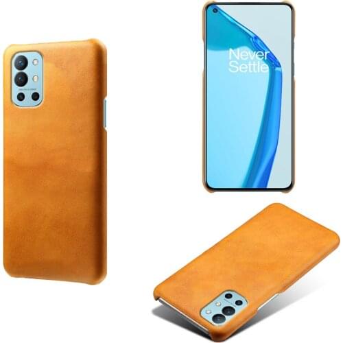 For OnePlus 9R 9E 9 Pro Cover Luxury Slim Vegan Leather Phone Case For OnePlus 9r 9pro 1+9 1+9R 5G 1+9E Capa Funda Coque