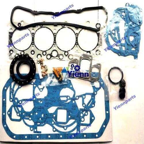 For ISEKI T6010 Overhaul Full Gasket Kit With Head Gasket Fit For Isuzu 4BC2 Truck Tractor Excavator Diesel Engine