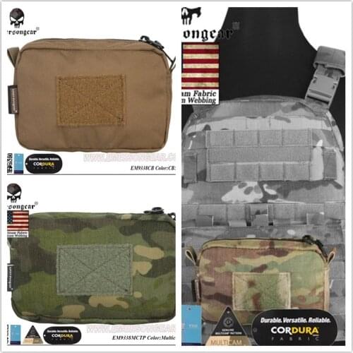 Emersongear 18cm*11cm pouch Bag FOR Hunting Vest Molle Pouch with Tactical Mag Airsoft Paintball Waist Bag Backpack Accessary