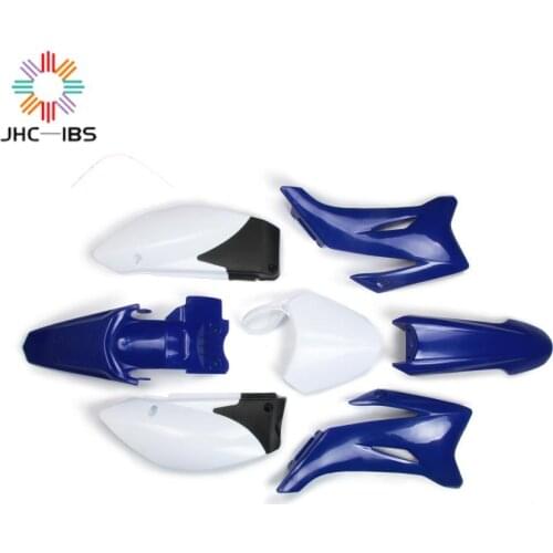 For YAMAHA TTR110 TTR 110 Pit Dirt Bike Off Road Motocycle Plastic Body Kit Fairing Front Rear Fender Mudguard