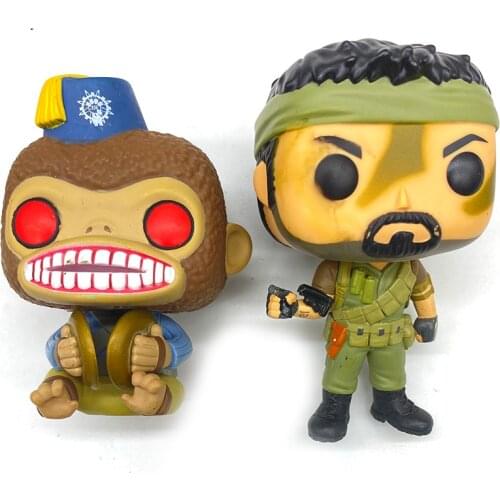 Msgt Frank Woods #69 Monkey Bomb #147 Call Of Duty toys no box Defective figure