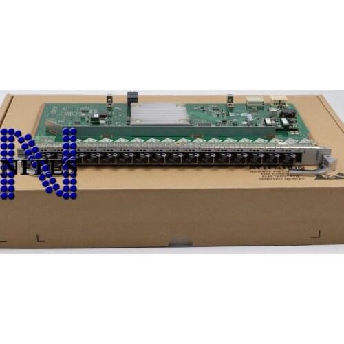 Original new 16 port GPON OLT interface Board GPLF with 16 PCS class C+ modules use for HUA WEI MA5800 OLT