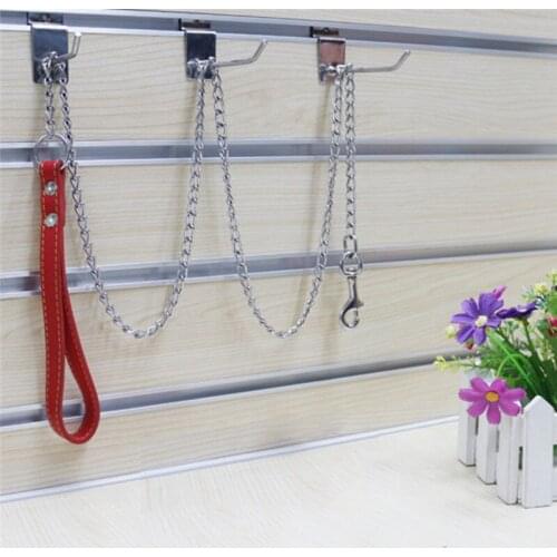 Dog Leash Leather Control Collar Safety Training Protect Dog Leash Pet Traction Rope anti-bite Metal Pet Dog Leash Metal Chain