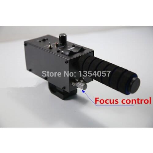 Pro lens controller with iris focus zoom controls for lens from FUJI or CANON for camera jib crane