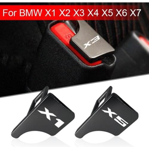 Car seat belt buckle protective cover For bmw x1 x3 x4 x5 x6 x7 e70 f25 f15 g01 x6 e71 e83 e84 e53 f48 g05 accessories