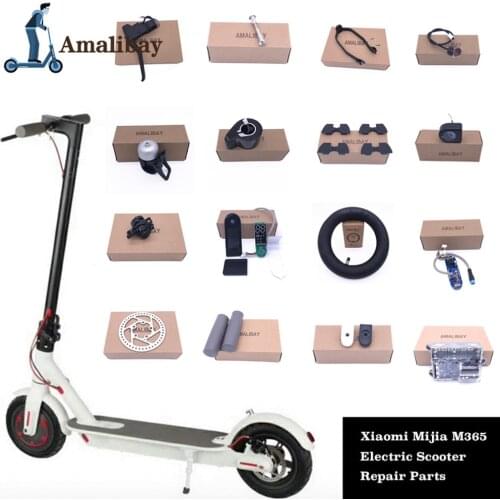 Electric Scooter Parts for Xiaomi M365 /M365 Pro Mudguard Bracket Motherboard Dashboard Foliding Hook Charger Brake Damper Parts