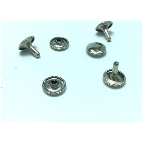 1000 Rivets Single Cap Stud Spot Silver, Bronze, Gun Metal, Select Size 5mm, 6mm, 7mm, 8mm, 9mm, 10mm, 12mm