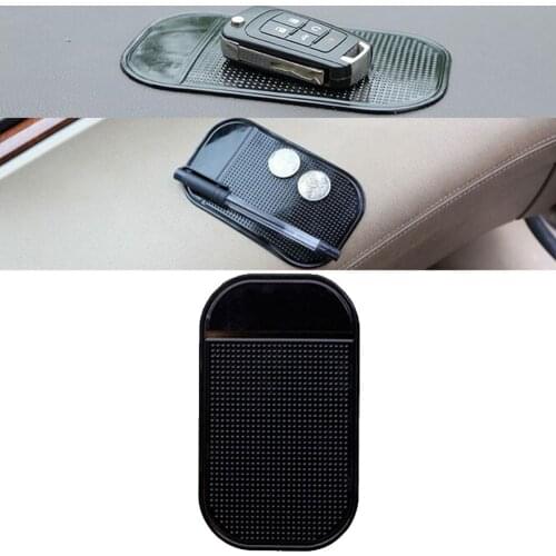 13*7cm Car Non-Slip Mat Auto Silicone Interior Dashboard Phone Anti-Slip Storage Mat Pads For Car Mobile Phone Car Accessories