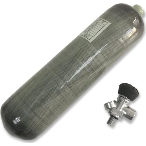 AC10331 Cylinder Pcp 3L 4500Psi Carbon Fiber Tank Compressed Air Gun Pcp Valve Scuba Cylinder Speargun Spearfishing Acecare