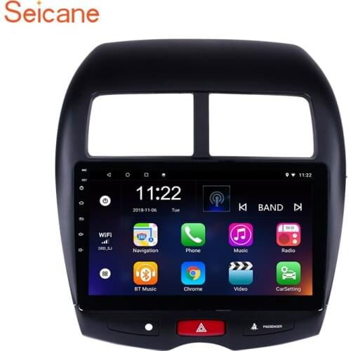 Seicane For 2010 2011-2015 Mitsubishi ASX Peugeot 4008 Car Multimedia player 2DIN Android 10.0 Wifi GPS Navigation radio stereo