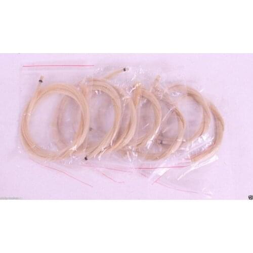 30 hanks Violin Bow Horse Tail Hair High quality for 30 bows Fine Pure natural White