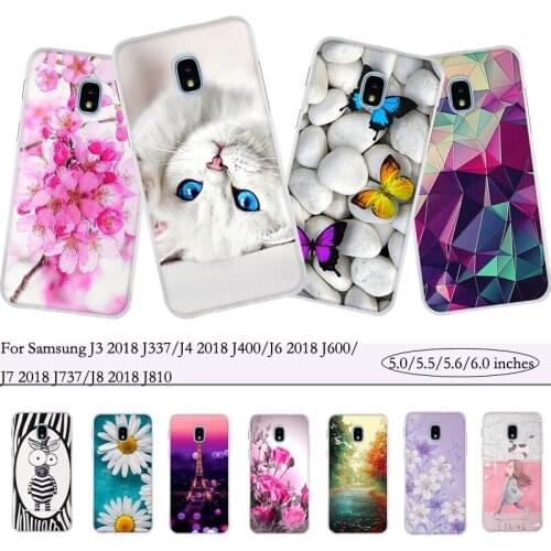 Case For Samsung J3 J4 J6 J7 J8 2018 EU Case Cover Fundas Soft Cover for Samsung J337 J400 J600 J737 J810 J3 2018 J8 2018 Case