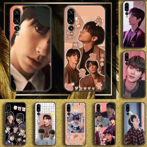Hwang In Yeop True Beauty Kpop Phone case For Huawei P Mate P10 P20 P30 P40 10 20 Smart Z Pro Lite 2019 black tpu bumper 3D