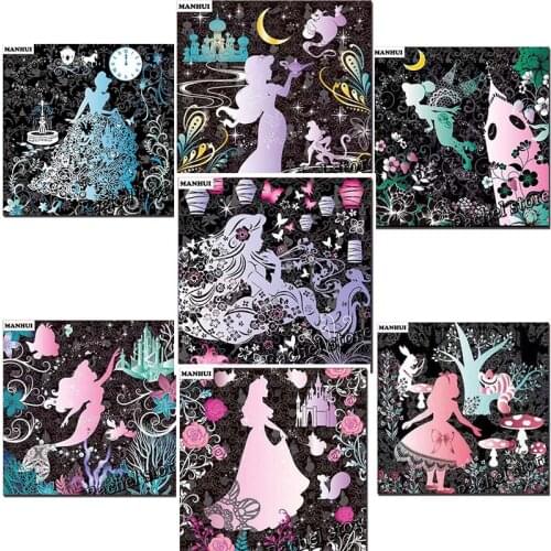 Diy Diamond Painting Cross Stitch Kits Diamond Mosaic Shadow painting Full Square Diamond And Round Diamond Embroidery MH21006