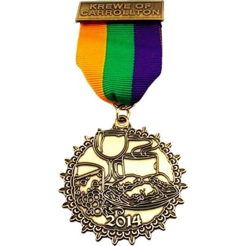 Custom Cheap medal Zinc Alloy Soft Enamel Metal Medal
