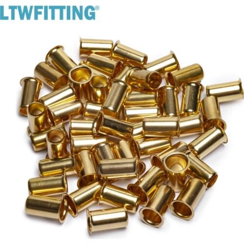 LTWFITTING 5/8" Brass Compression Insert,BRASS COMPRESSION FITTING