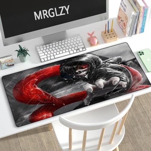 MRGLZY Anime Tokyo Ghoul Multi-size 400*900MM XXL Large Mouse Pad Gaming Peripheral MousePads Rugs Computer Accessories Desk Mat