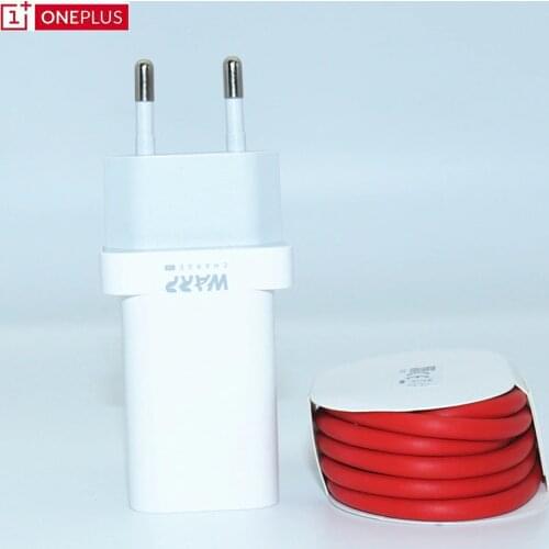 Original OnePlus Warp Charge 30W Power Adapter EU Charger Type C Cable Quick Charge For OnePlus 7 Pro