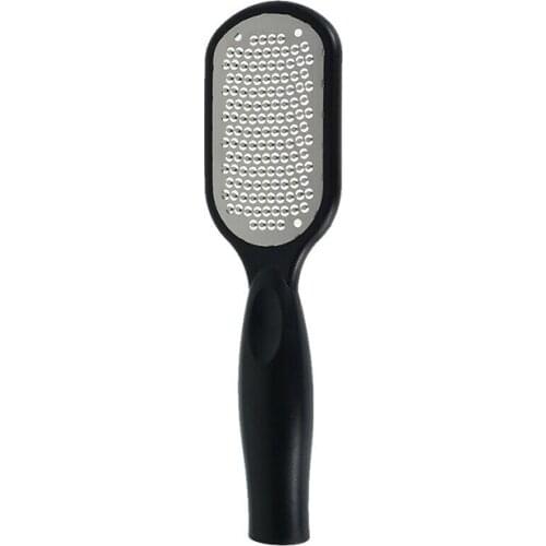 Pedicure Foot File Callus Remover Stainless Steel Foot Scraper Portable Rasp Colossal Foot Grater Scrubber Pro for Wet/Dry Feet