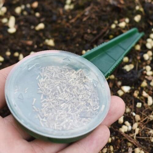 5 Size Adjustable Seed Dial Setting Disseminator Sower Starter Sow Garden Type Apparatus Seeder Planter Sowing Tools Farm F E0V3