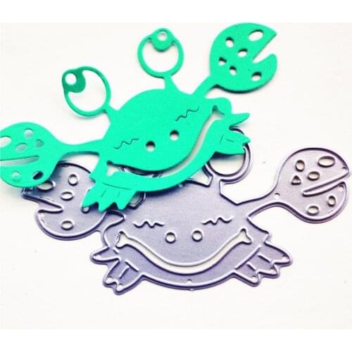 8.5X4.3cm The crab Cutting dies metal crafts paper die-cutting /DIY embossing Easter and New Year Scrapbooking