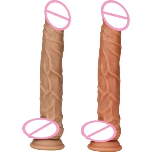 10 Inch Health Silicone Soft Dildo Fake Penis Cheap Sex Toys Butt Plug Anal Dick Strap On Suction Cup Realistic Dildo For Woman