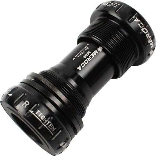 MEROCA Bicycle bottom brackets BB68/73mm Colored hollow shaft threaded screw-in bottom bracket bycicle parts