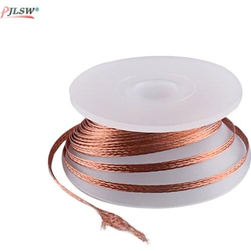 1PCS 2.0mm 3.5mm 1.5M Welding Wires Desoldering Braid Solder Remover Wick Wire Repair Tool Clean the BGA component pads